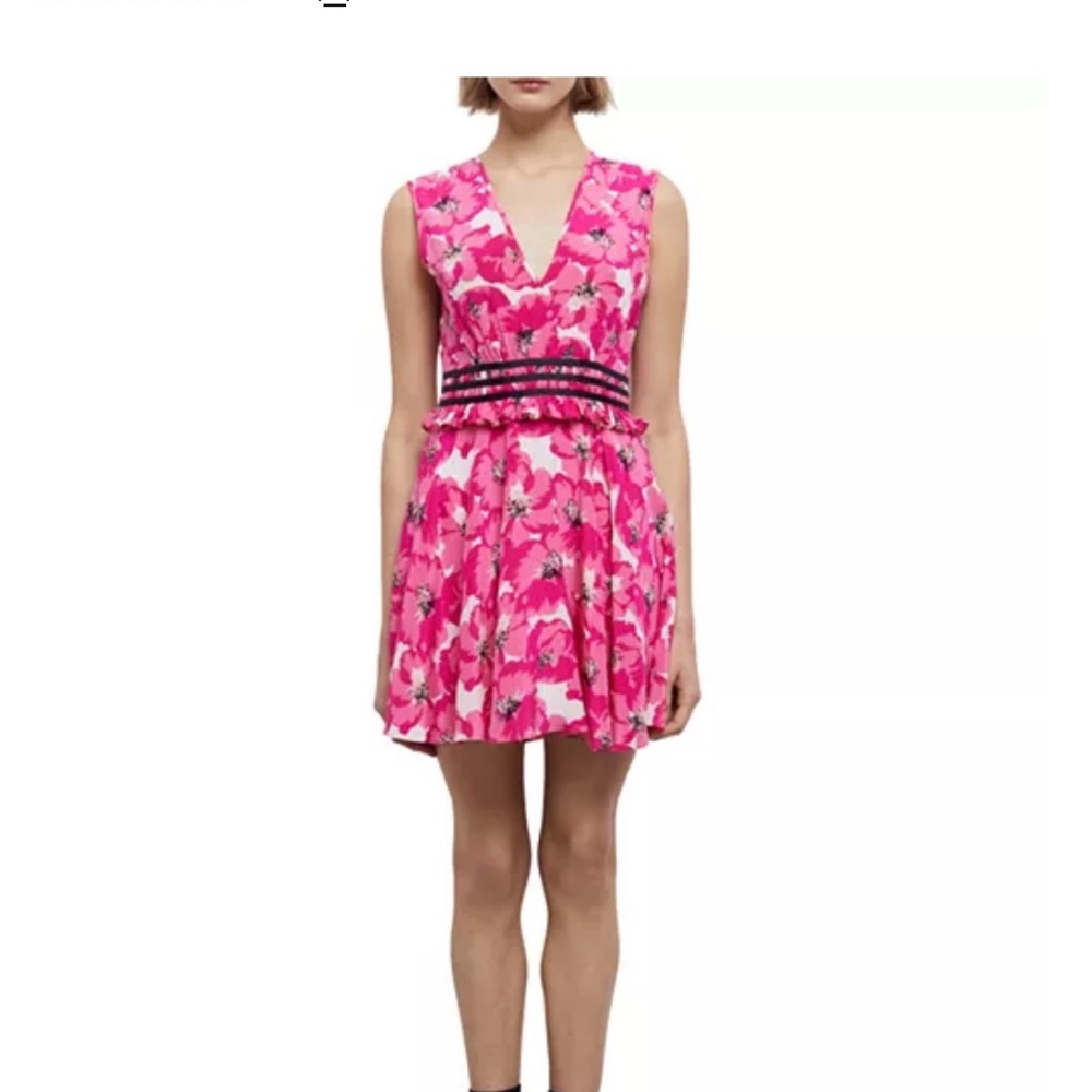 NWT The Kooples ‘Summer Party’Pink Floral Mini Dress